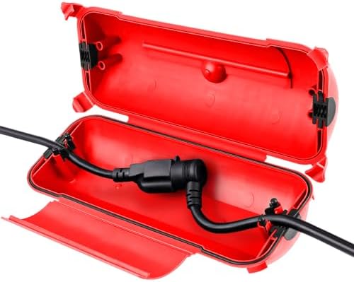 Flemoon Outdoor Extension Cord Safety Cover, for Outdoor Outlets by FLEMOON