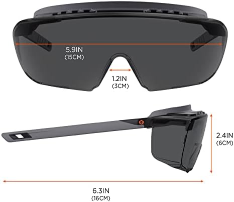 Ergodyne Skullerz OSMIN Safety Glasses, ANSI Z87.1 - Image 6