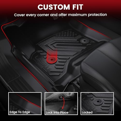 LASFIT Floor Mats & Cargo Liner for Chevy Tahoe/GMC Yukon 2015-2020 - Image 6