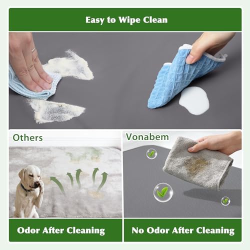 Waterproof Dog Bed Washable Wipeable, Orthopedic Medium Crate Pad 30" - Image 3