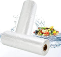 12x16 Plastic Produce Bags on a Roll - Clear Plastic Bags for Food, Vegetable, Fruits, Bread, Pet Bags and Grocery Clear Bag- 350 Bags/roll (2 Roll) by TAPSIN