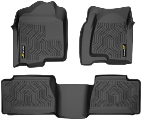 G-PLUS Cargo Liners Fit 1999-2007 Silverado/Sierra 1500 2500 Extended Cab by G-PLUS