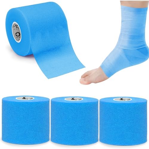 OK TAPE Pre Wrap Tape 4-Rolls 120 Yds Athletic Foam Underwrap for Sports by OKTAPE
