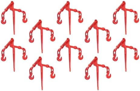 10 Pack 3/8" – 1/2" Transport Snap/Lever Binder Set Heavy Duty Anchors by MegaCargoControl