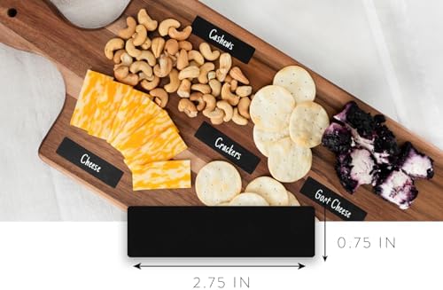 200 Chalkboard Labels for Containers, Removable Black Jar Labels Stickers with Chalk Marker, Reuseable Pantry Containers and Storage Bin Organization - Image 3
