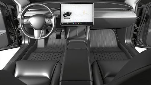 SUPER LINER 2021-2023 Tesla Model 3 Floor Mats 6-Piece Set - Image 3