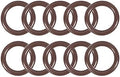 uxcell Fluorine Rubber O-Rings 16mm OD 11.2mm ID 2.4mm Width, Metric FKM Sealing Gasket, Pack of 10 by uxcell
