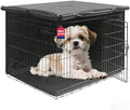 HiCaptain 30-Inch Dog Crate Cover, Waterproof Kennel Cover, Minimalist Gray by HiCaptain
