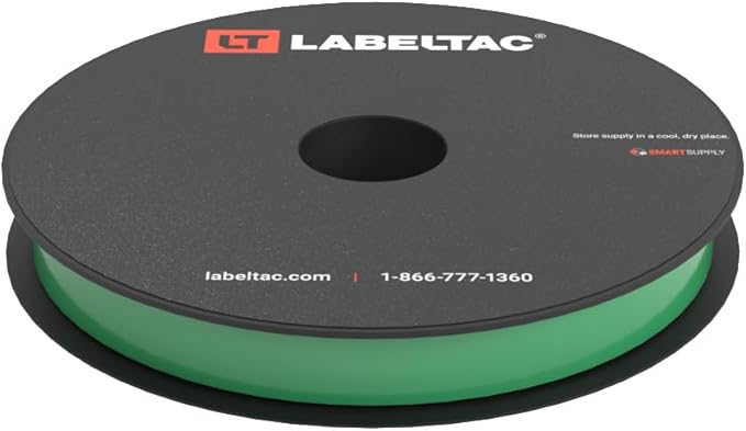 LT4/LT4P/LTPX Label Supply 0.5" x 150' Green by LabelTac