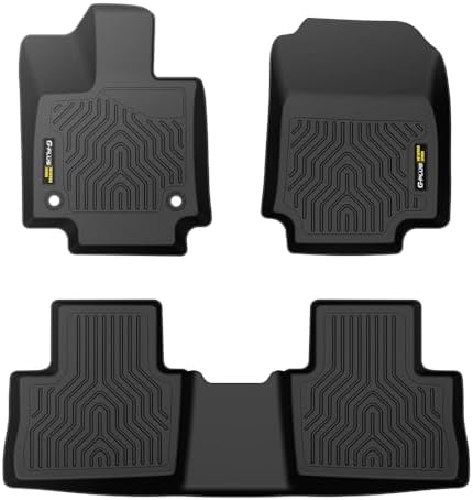G-PLUS TPE Floor Mats 3PCS Fit Toyota RAV4(Including Hybrid) 2019-2024 by G-PLUS