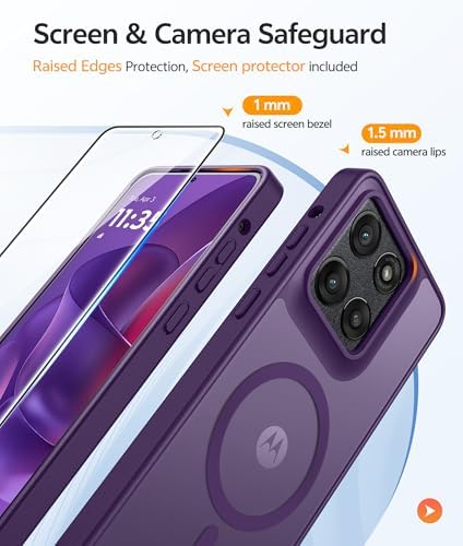 FNTCASE for Moto G Stylus 2026/2025 Case, Fit for Magsafe, Screen Protector - Image 4