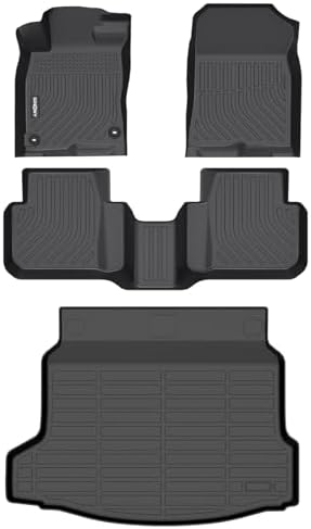 Floor Mats & Cargo Liner for Honda Civic Hybrid 2025 2026 by GINOWY