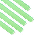 PATIKIL 30Pcs Binding Bars, 13x15mm Binding Bars Slide Grip 120 Sheets Capacity A4 Size Report Binder Presentation Binder for Study Office Report Cover Resume, Transparent Green by PATIKIL