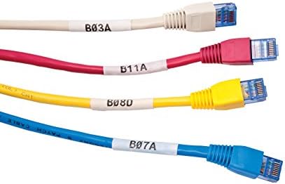 Brady Authentic (M21-750-427) Self-Laminating Wire Wrap for Control and Electrical Panels, Datacom Cable, Black on White- For M210, M210-LAB, M211, BMP21-PLUS and BMP21-LAB Printers, .75" W, 14' L - Image 6