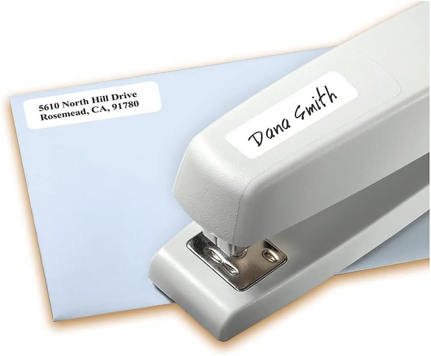 Avery Self-Adhesive Removable Labels, 0.5 x 1.75 Inches, White, 840 per Pack (05422)- Pack of 2 - Image 2