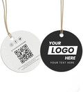 Personalized HangTags for Business - Custom Tags with Logo & Text - Customized Hang Tags for Handmade Items Wedding Business Use Clothing Tag Price Tag Jewelry Labels by Cusmiz