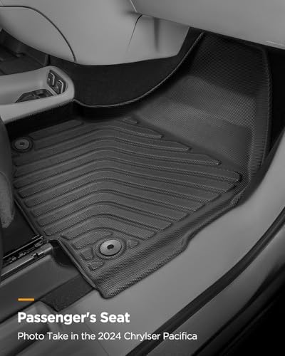 for Chrysler Pacifica 2017-2026 Floor Mats Cargo Liner 7/8 Passenger - Image 4