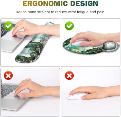 Gaming Mouse Pad, Large Desk Mat, Cute Desk Pad Protector 4in1 XXL Mousepad - Image 4