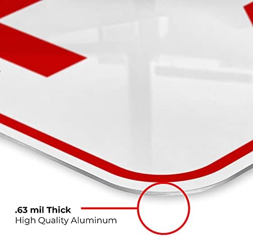 FDC Left Arrow Sign, - Image 6