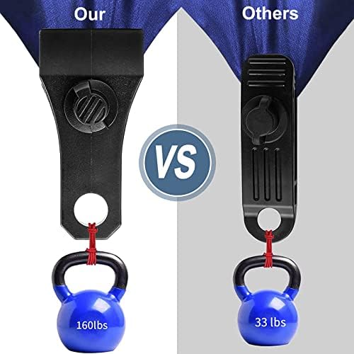 60Pcs Large Heavy Duty Lock Grip Tarp Clips with 200Pcs Zip Cable Ties - Image 4