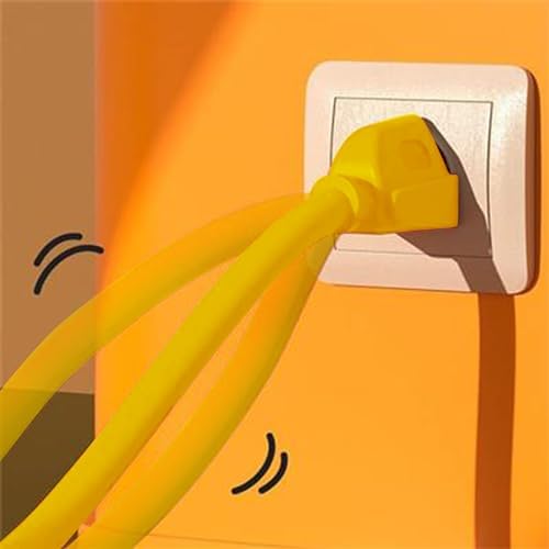 Outdoor Extension Cord Waterproof 50 FT, Yellow 14/3 SJTW Heavy Duty, Flexible 100% Copper 3 Prong Extension Cord for Lawn, Garage,UL Listed - Image 2