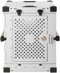 Impact Collapsible Dog Crate - Heavy Duty Travel Aluminum Kennel, White 48" by ImpactDogCrates