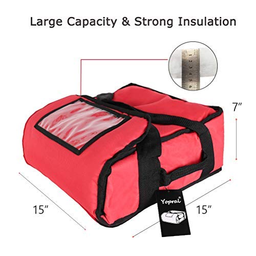 Pizza Bag, Thermal Pizza Delivery Bags Insulated Pizza Delivery Bag Pizza Boxes - Image 4