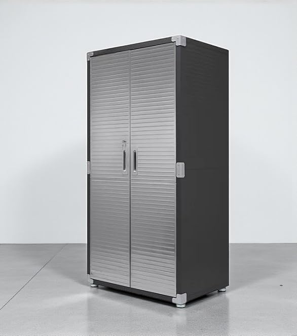 Heavy Duty Storage Solid Stainless Steel Cabinet by Unknown
