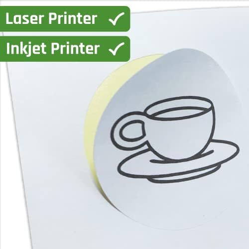2 inch Round Labels Printable Circle Stickers - 8.5" x 11", 30 Sheets - Image 3