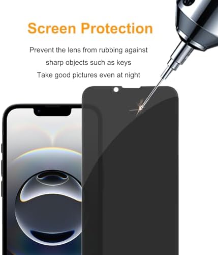 PEHAEL for iPhone 17e/16e/14/13/13 Pro Privacy Screen Protector - Image 5