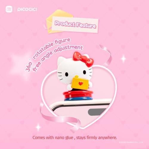 Hello Kitty Phone Decorations Sanrio Blind Box Adhesive Decorative - Image 4