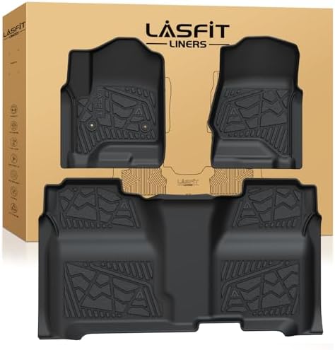 LASFIT Floor Mats for Chevrolet Chevy Silverado/GMC Sierra 1500 2014-2018 by LASFIT