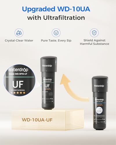 Waterdrop 10UA-UF 0.01 μm Ultra Filtration Under Sink Water Filter System - Image 4