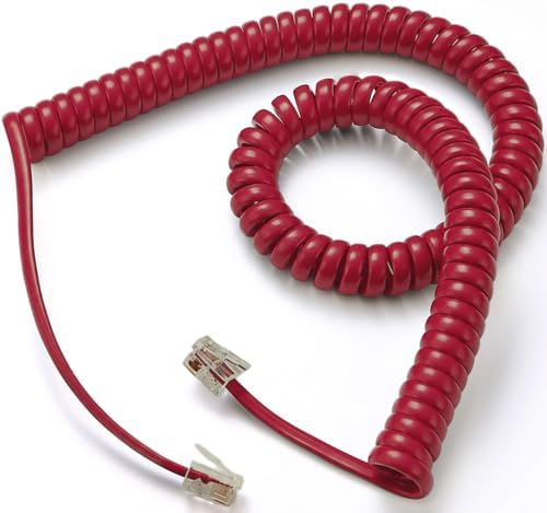 Comtrue Phone Cords for Landline, 2-Pack, Telephone Handset Cords by Comtrue