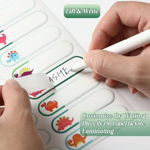 Waterproof Name Labels for Kids Daycare 320 Pcs, Dinosaur - Image 3