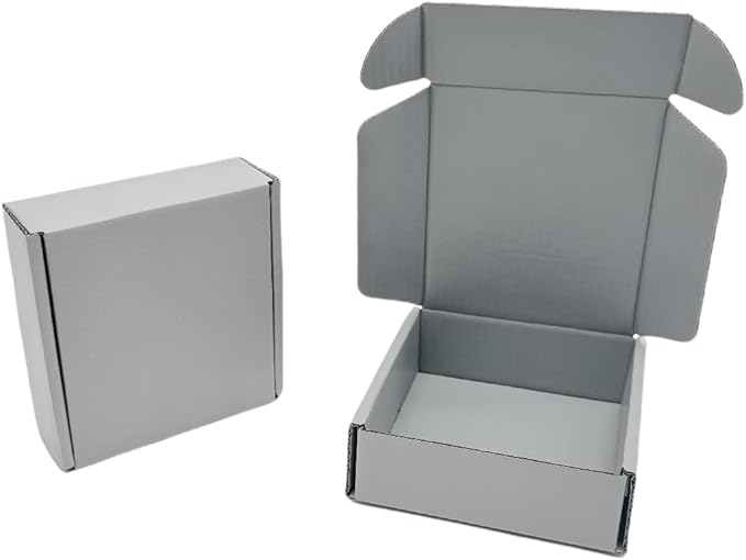 15 Pcs 6 x 6 x 2 inches Corrugated Cardboard Gift Boxes Recyclable Shipping - Image 6