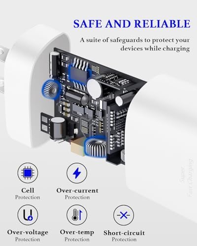 25W Type C Charger Fast Charging Long 10 ft Fast Charger USB C Cable - Image 2