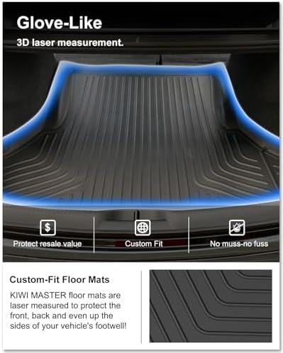 Kiwi Master Cargo Mat for 2011-2023 Dodge Charger/Chrysler 300 - Image 2