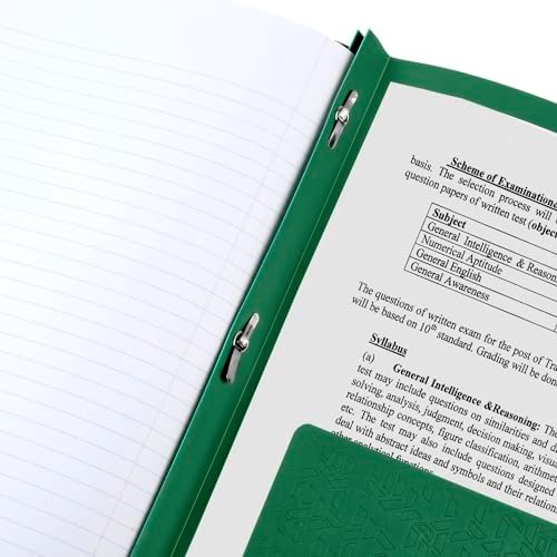 Five Star 2-Pocket Folder,Plastic Folder with Stay-Put Tabs and Prong Fasteners,Holds 8-1/2" x 11" Paper,Black,Fire Red,Forest Green,Pacific Blue (38048),(Pack of 24) - Image 4