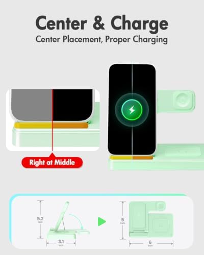 GETPALS Wireless Charger iPhone Charging Station for Apple Multiple Devices - Image 7