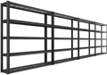 REIBII 48" W Garage Shelving Heavy Duty Load 2500LBS, 5 Tier Storage Shelves, Adjustable Metal Shelves for Warehouse, Pantry, Basement, 48" W X 72" H X18 D, 4PC by REIBII