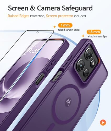 FNTCASE for Moto G Play 2026 / G 2026 / G 2025 Phone Case, Screen Protector - Image 4