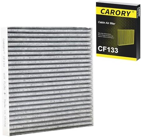 CARORY Cabin Air Filter w/Activated Carbon for Toyota Corolla (2002-2008), Matrix (2003-2008), Chirey: Omoda 5 (2023), Tiggo 4PRO (2023-2024), OE# 88568-02020, CF10133, XC35491, C35491, CF133 by Carory