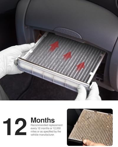 Puroma 1 Cabin Air Filter Activated Carbon for CP285 CF10285 Toyota Lexus - Image 6