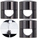 SmallCat 3 Sets Charger Holders for Cords, Black Cord Holder for Nightstand by Unknown
