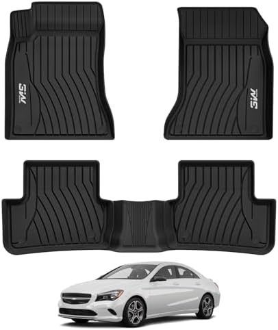 3W Floor Mats for Mercedes Benz CLA 2014-2019 & GLA 2015-2020 by 3W