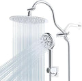 Hibbent All Metal cUPC Certified Shower Head, 10'' Rainfall Shower Head by Hibbent