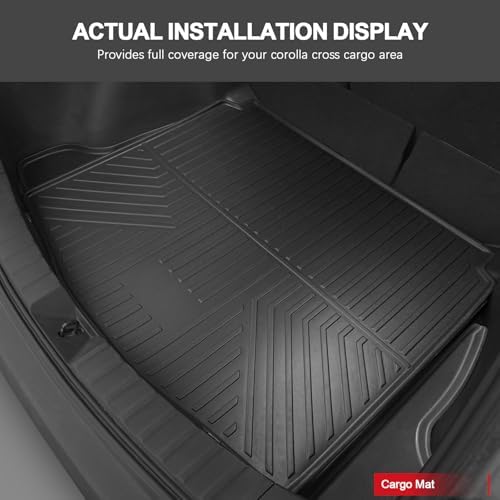 Cargo Liner for Toyota Corolla Cross FWD 2022-2026, IKABEVEM Trunk Mat - Image 4