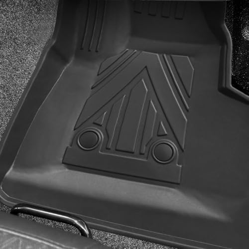 Custom for 1997-2006 Jeep Wrangler TJ/LJ Accessories Front Floor Mats Liner 2 Pcs All Weather TPE (for1997-2006 Jeep Wrangler TJ/LJ Front Floor Mat 2 Pcs) - Image 4
