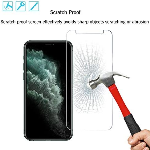 Ailun Screen Protector+Camera Lens Protector for iPhone 11 Pro, 2+2 Pack - Image 5